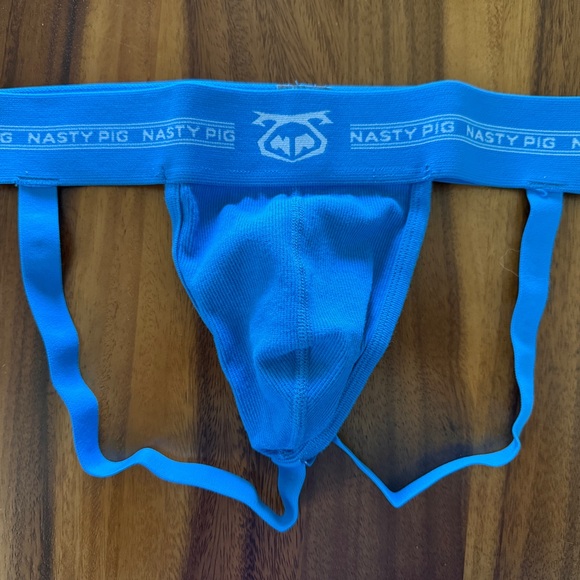 Nasty Pig Core Jock Strap Lt Blue - Picture 5 of 6